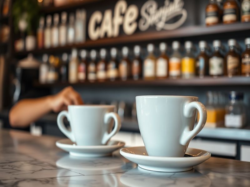 Barista expert préparant un café de spécialité au Café Tanger Panorama
